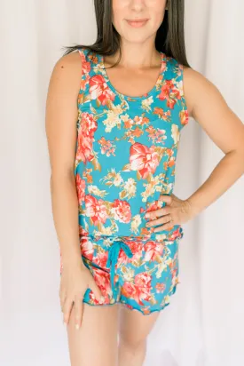 Cozy Bouquet Pajama Boxer Set