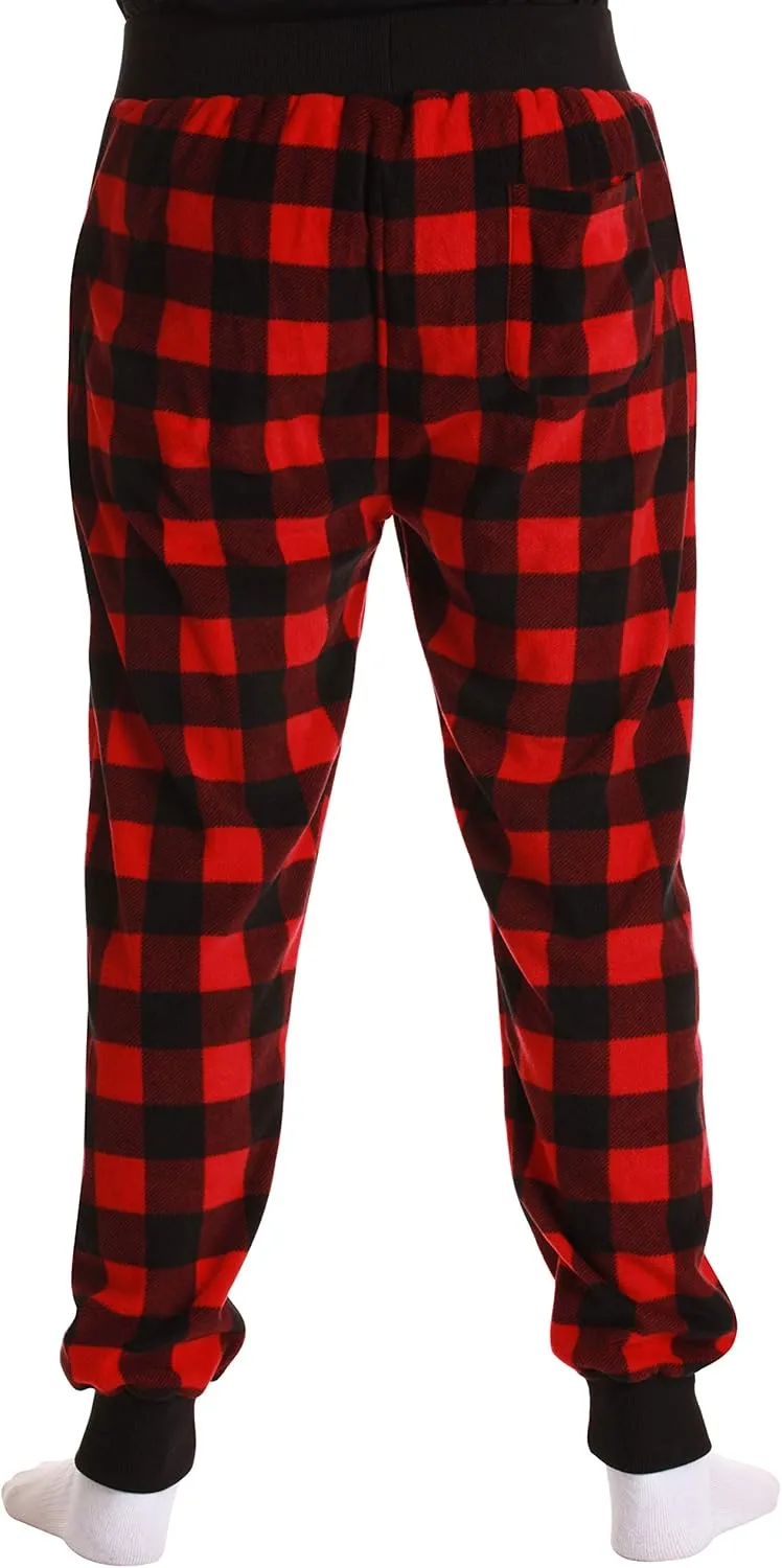 #followme Men's Microfleece Jogger Pajama Pant