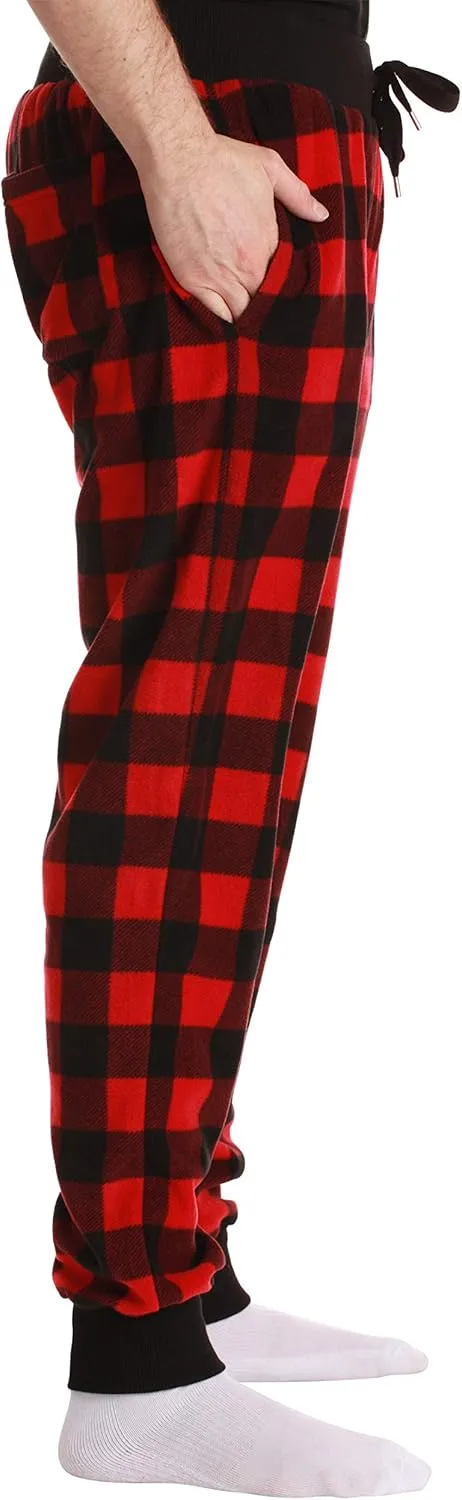 #followme Men's Microfleece Jogger Pajama Pant