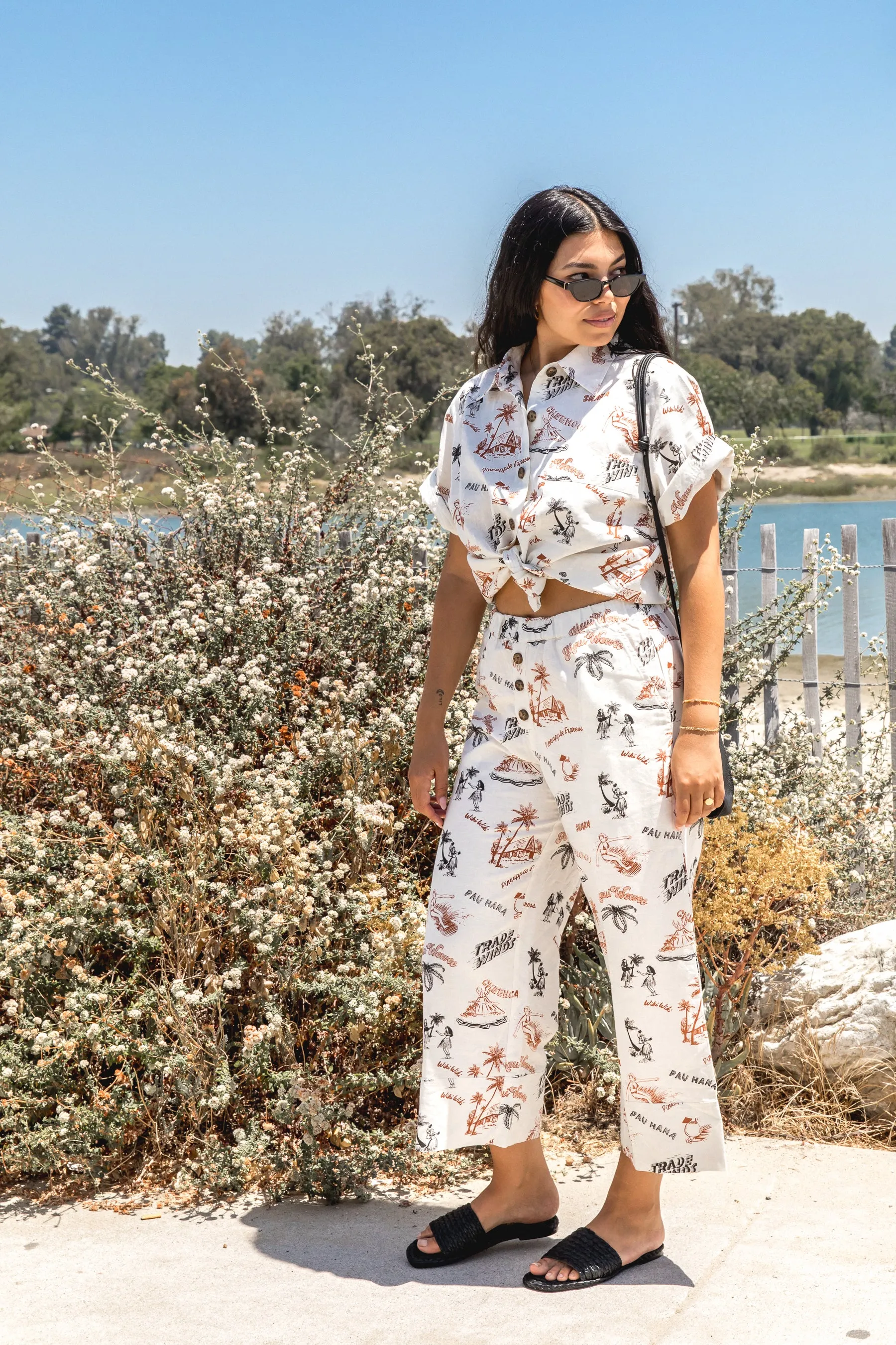Hawaiian Pajama Top