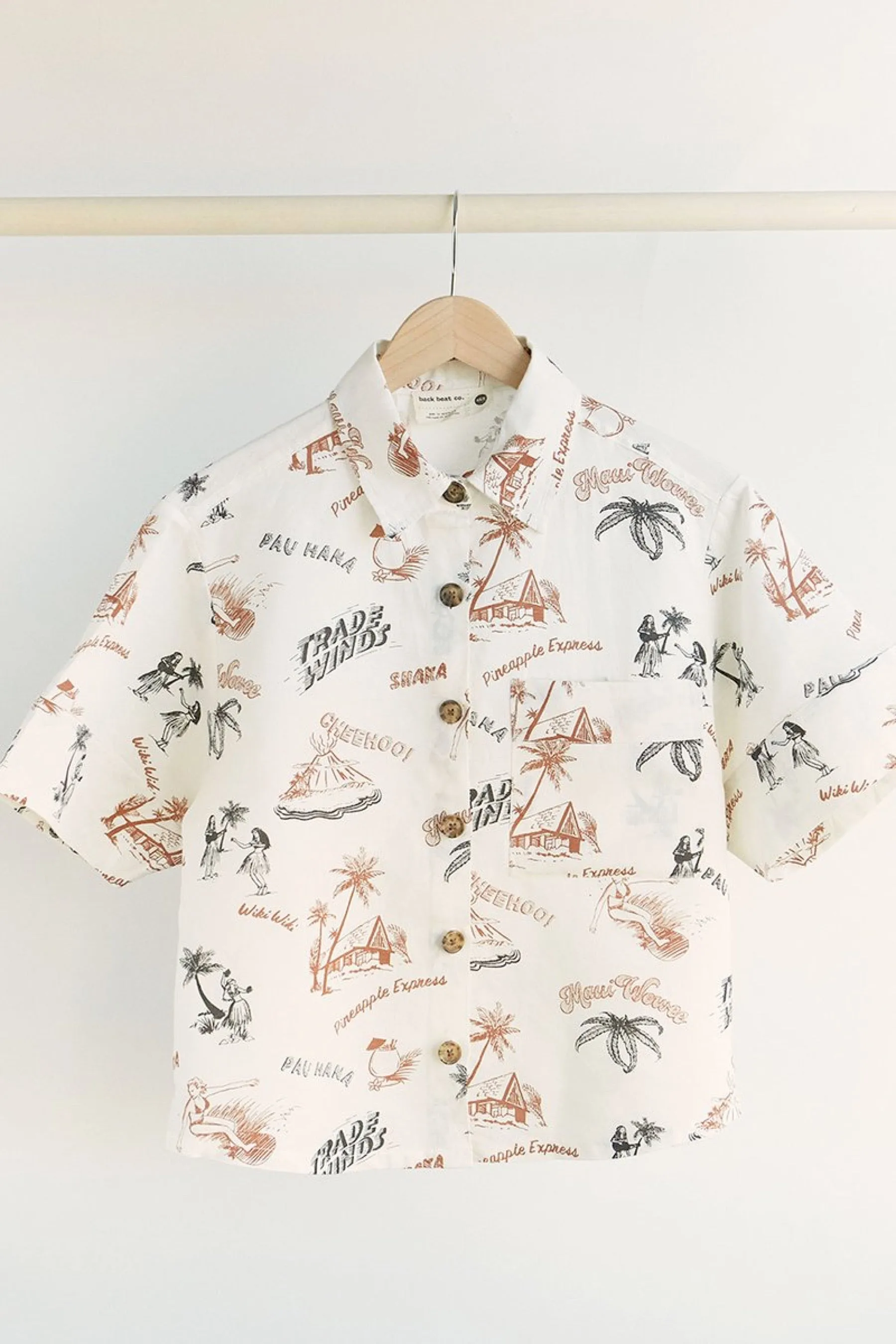 Hawaiian Pajama Top