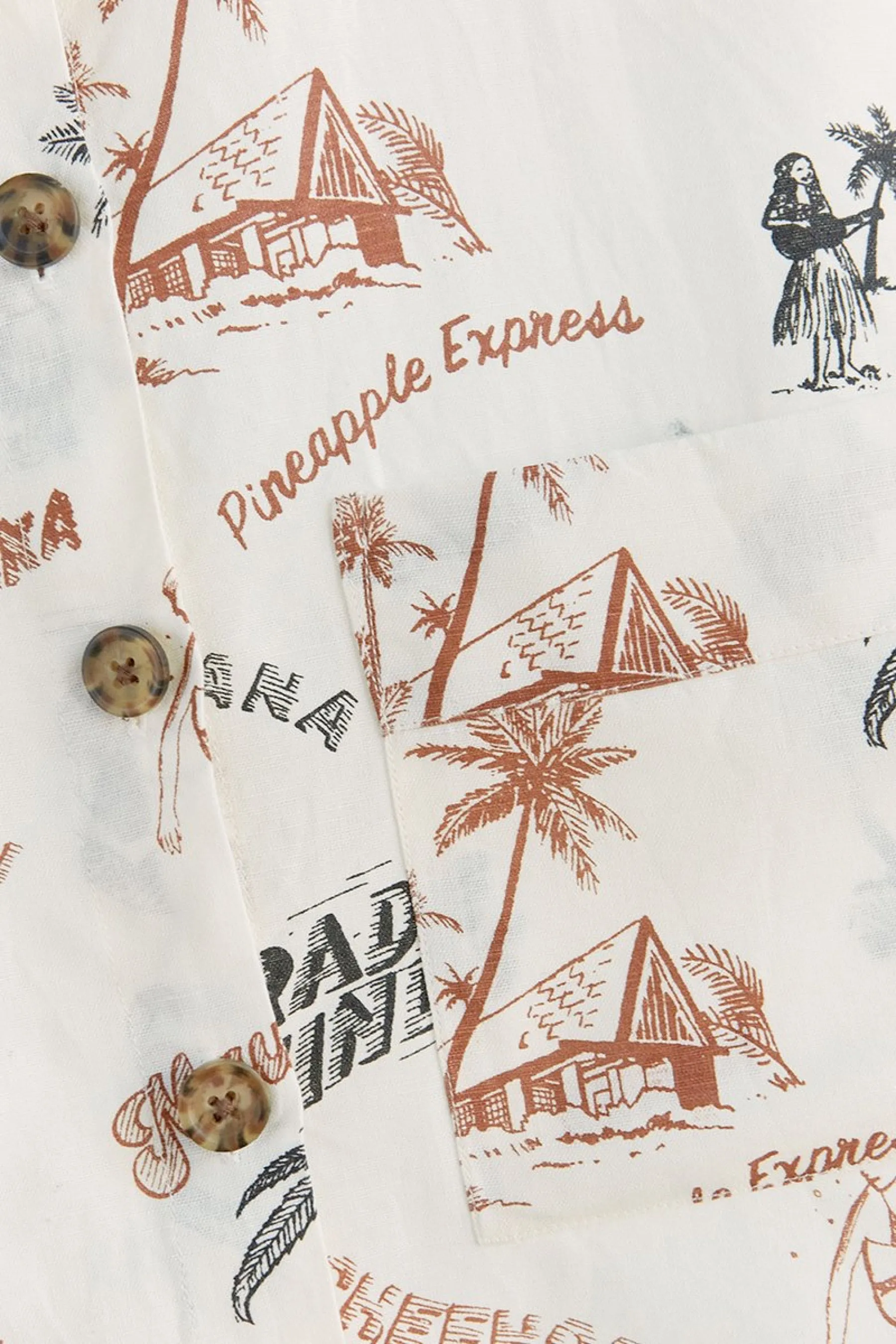 Hawaiian Pajama Top