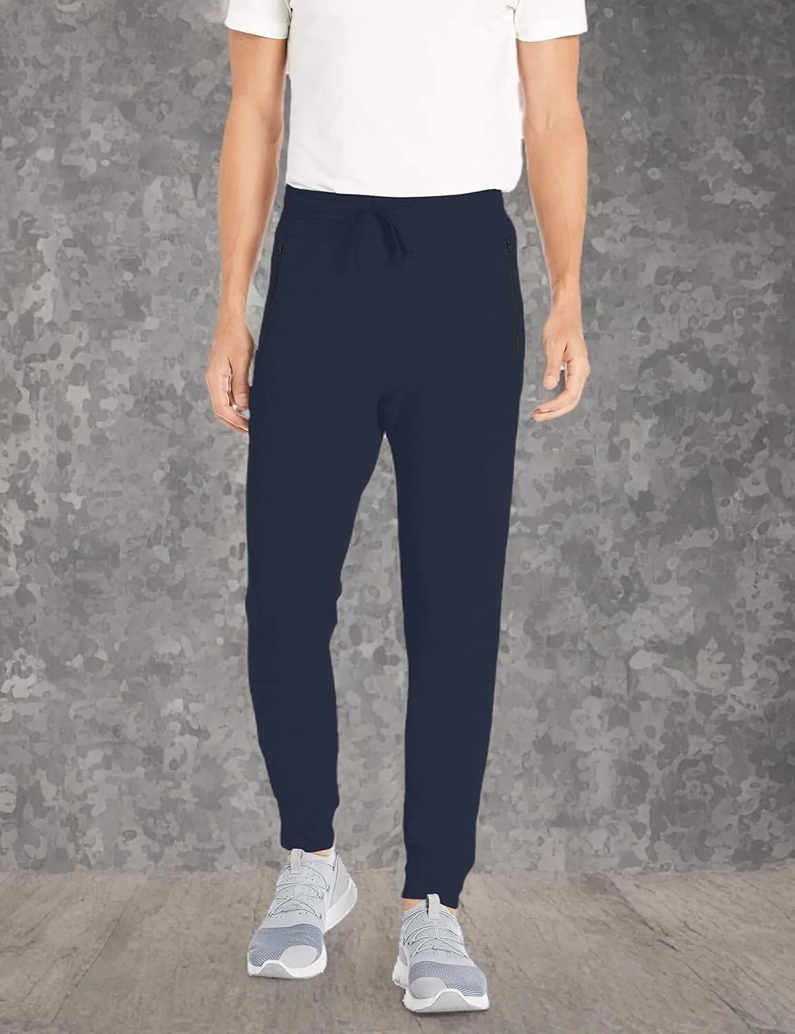 Jockey Men's Active Fleece Jogger Sweatpants with Zip Pockets