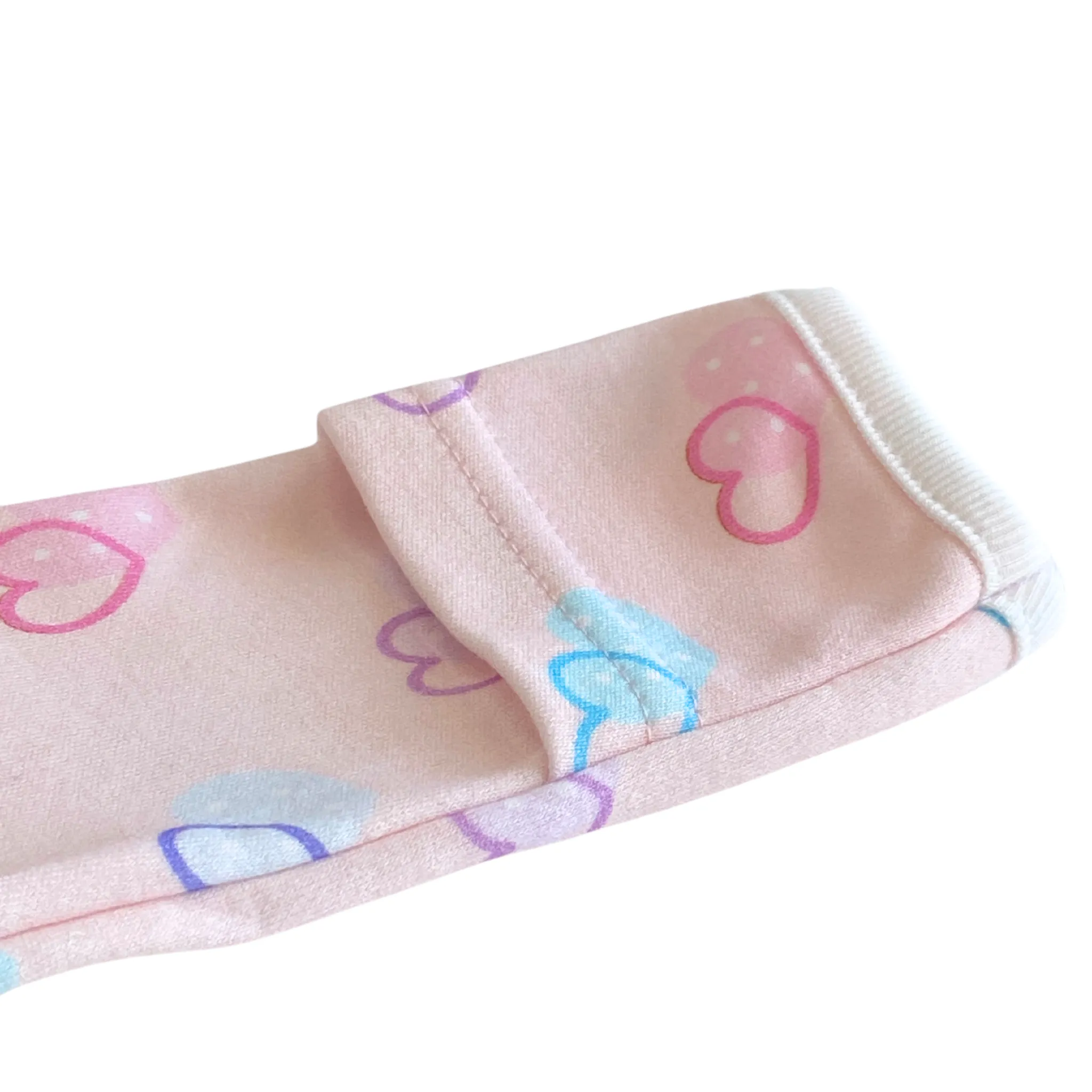 Organic Cotton Convertible Pajama Hearts