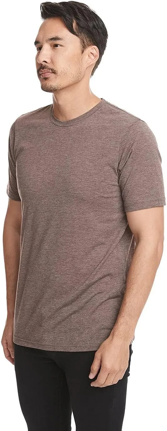 The Next Level Mens Triblend Long-Sleeve Henley (6072)