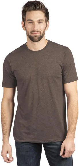 The Next Level Mens Triblend Long-Sleeve Henley (6072)